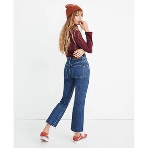 Madewell Rigid Demi Crop Bootcut Jean Macgill Wash Size 26 NWT *Read Description